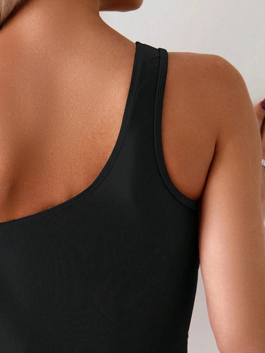 Maiô Modelador One Shoulder Mirage
