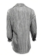 Saída de Praia Camisa Rainbow Stripes