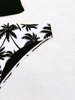 Biquíni Tankini Ilha Tropical