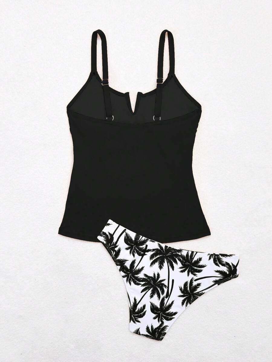 Biquíni Tankini Ilha Tropical