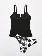 Biquíni Tankini Ilha Tropical