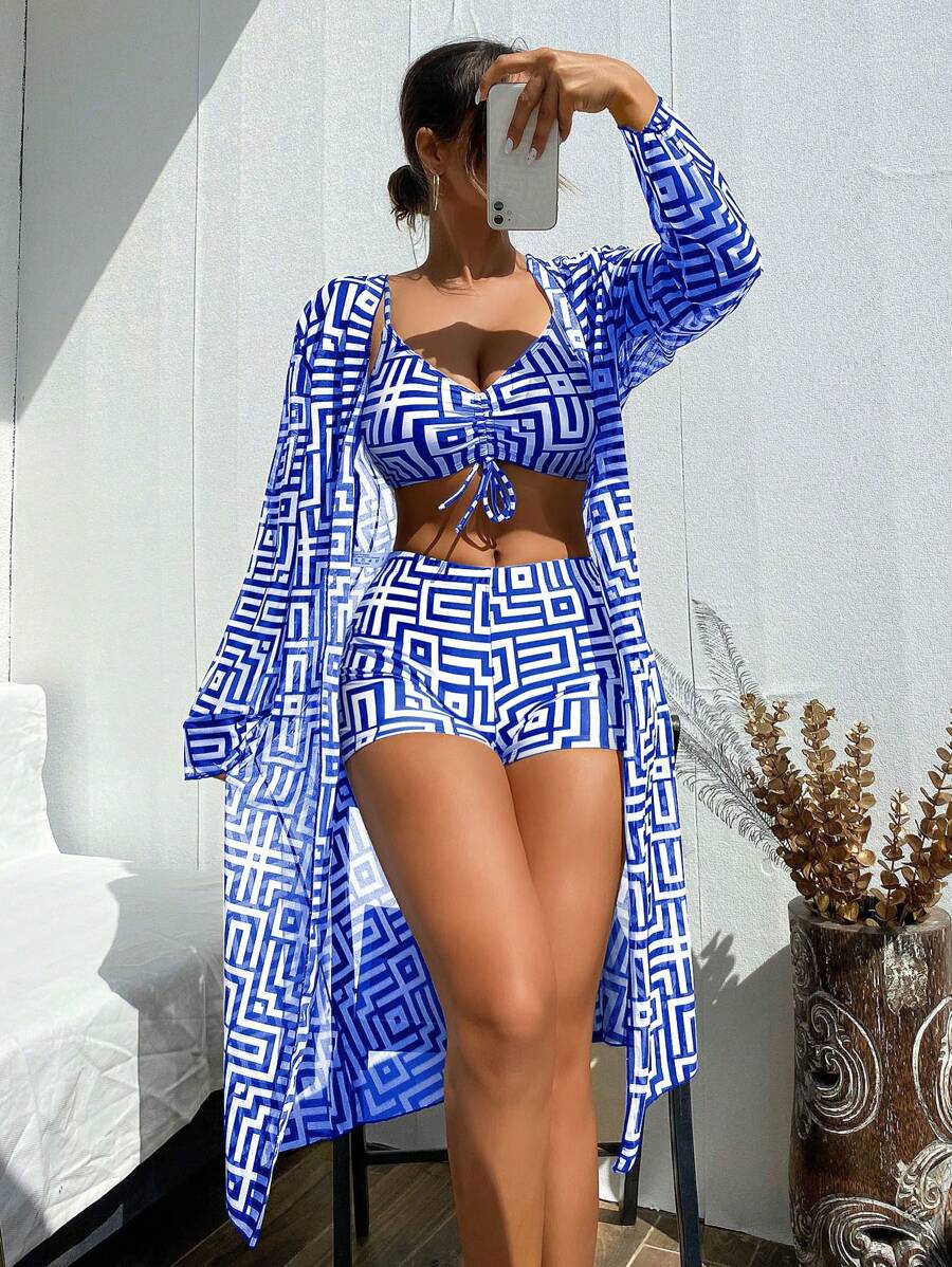 Conjunto Praia Santorini 3 Peças