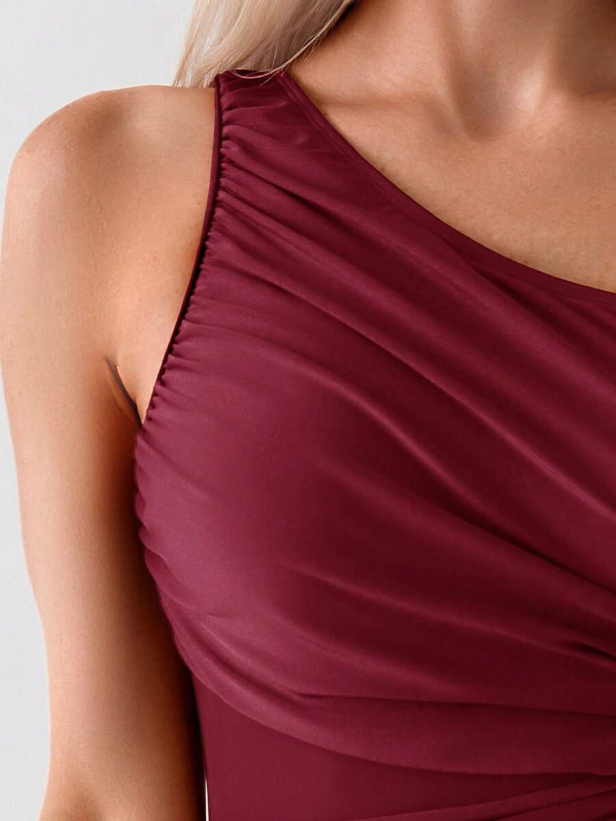 Maiô Modelador One Shoulder Mirage