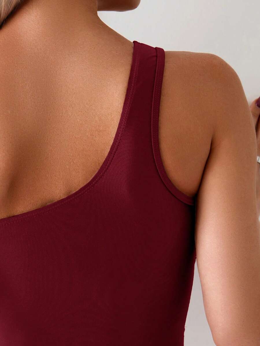 Maiô Modelador One Shoulder Mirage