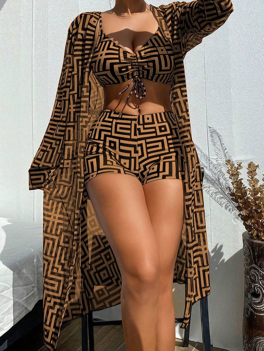 Conjunto Praia Santorini 3 Peças