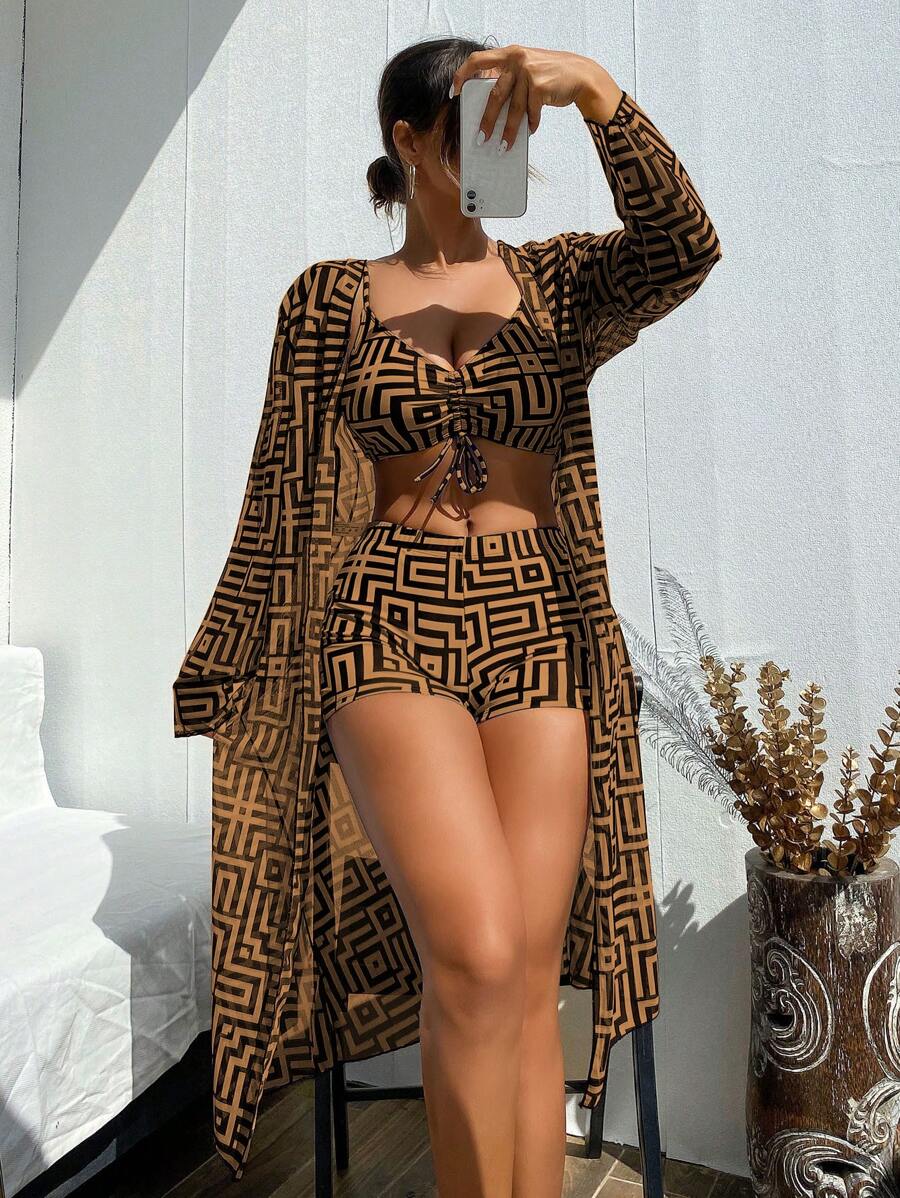 Conjunto Praia Santorini 3 Peças