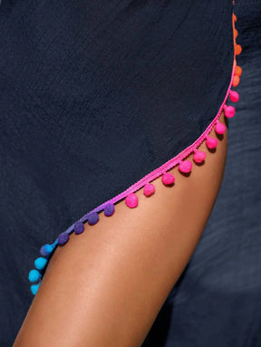 Saída de Praia Rainbow Fringe Lateral