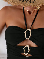 Maiô Cut-Out Premium Wave Metal