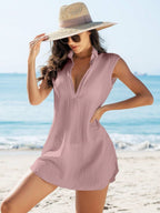 Saída de Praia Colarinho Sunset Chic