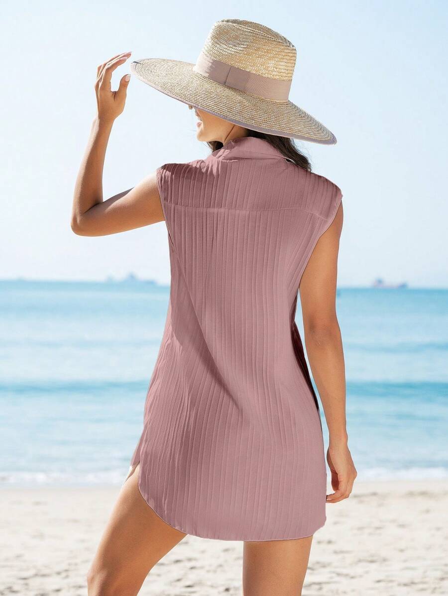 Saída de Praia Colarinho Sunset Chic