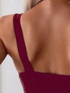 Maiô Elegance One Shoulder Dourado