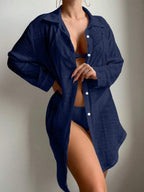 Saída de Praia Camisa Brisa Serena