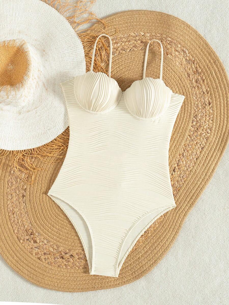 Maiô Elegance Riviera Plissado