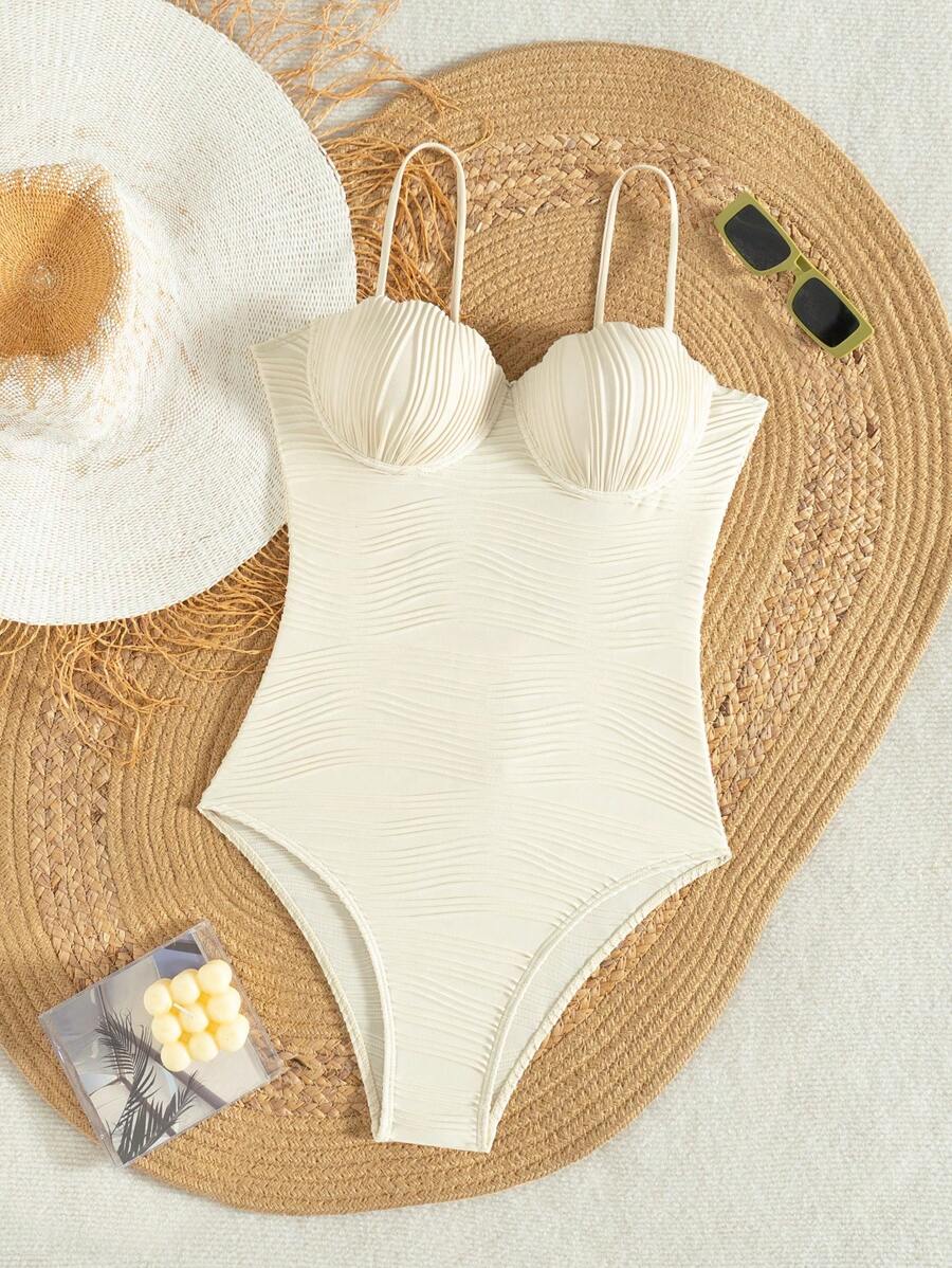 Maiô Elegance Riviera Plissado