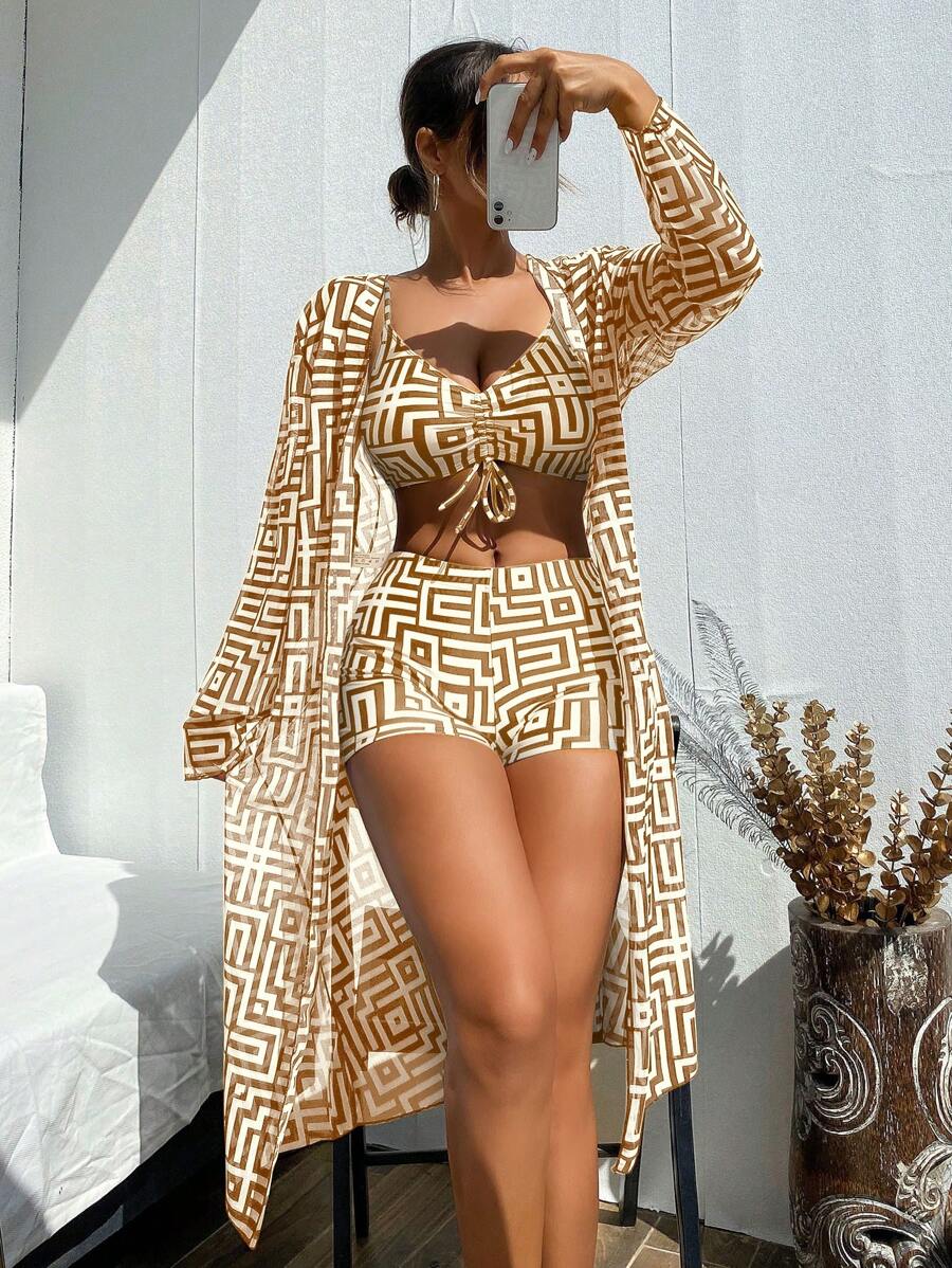 Conjunto Praia Santorini 3 Peças