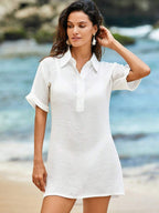 Saída de Praia Camisa Breeze Natural