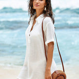 Saída de Praia Camisa Breeze Natural