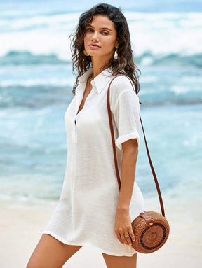 Saída de Praia Camisa Breeze Natural