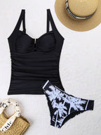 Biquíni Tankini Palm Chic