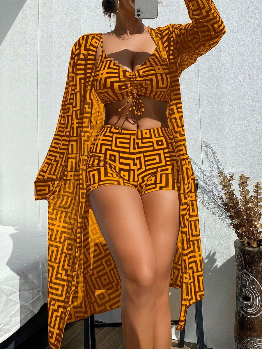 Conjunto Praia Santorini 3 Peças