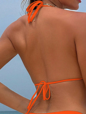 Biquíni Artesanal Crochê Solar