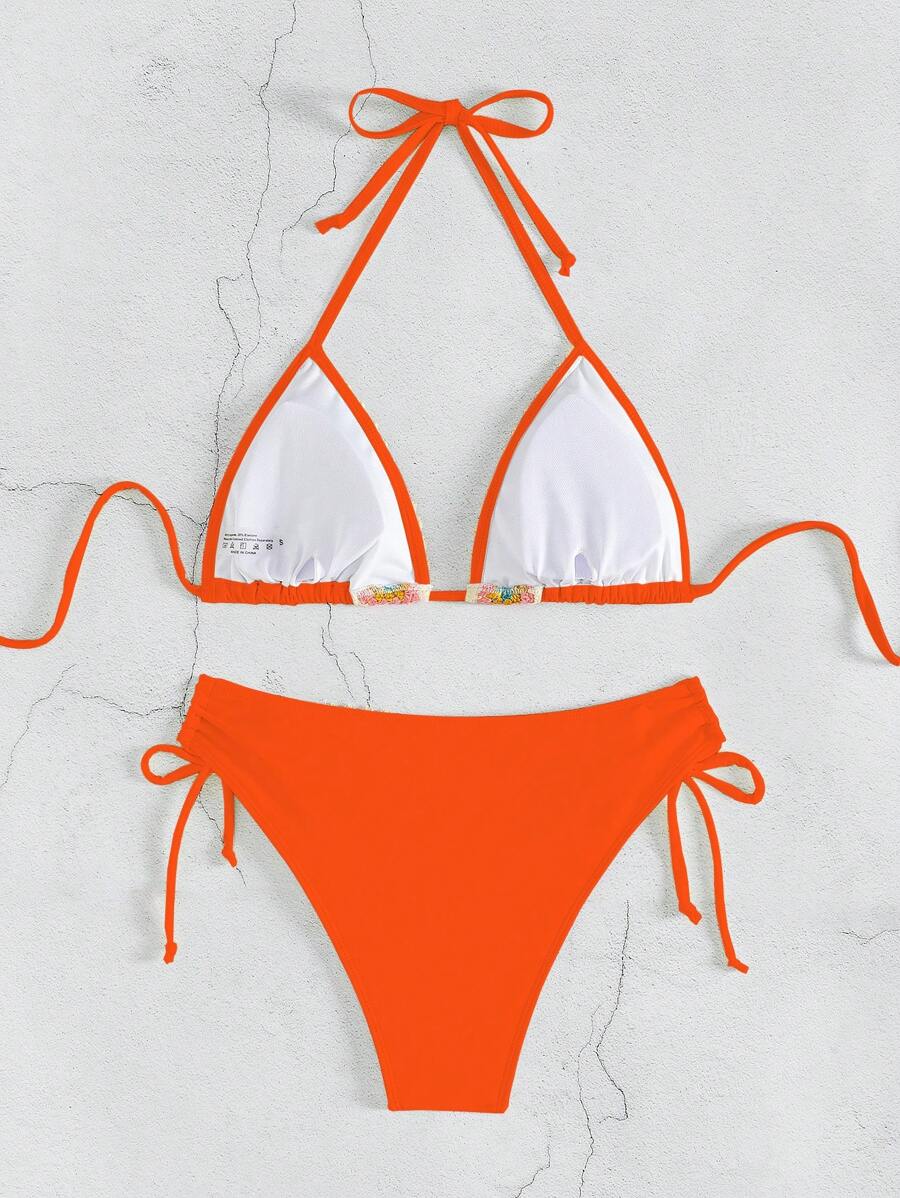 Biquíni Artesanal Crochê Solar