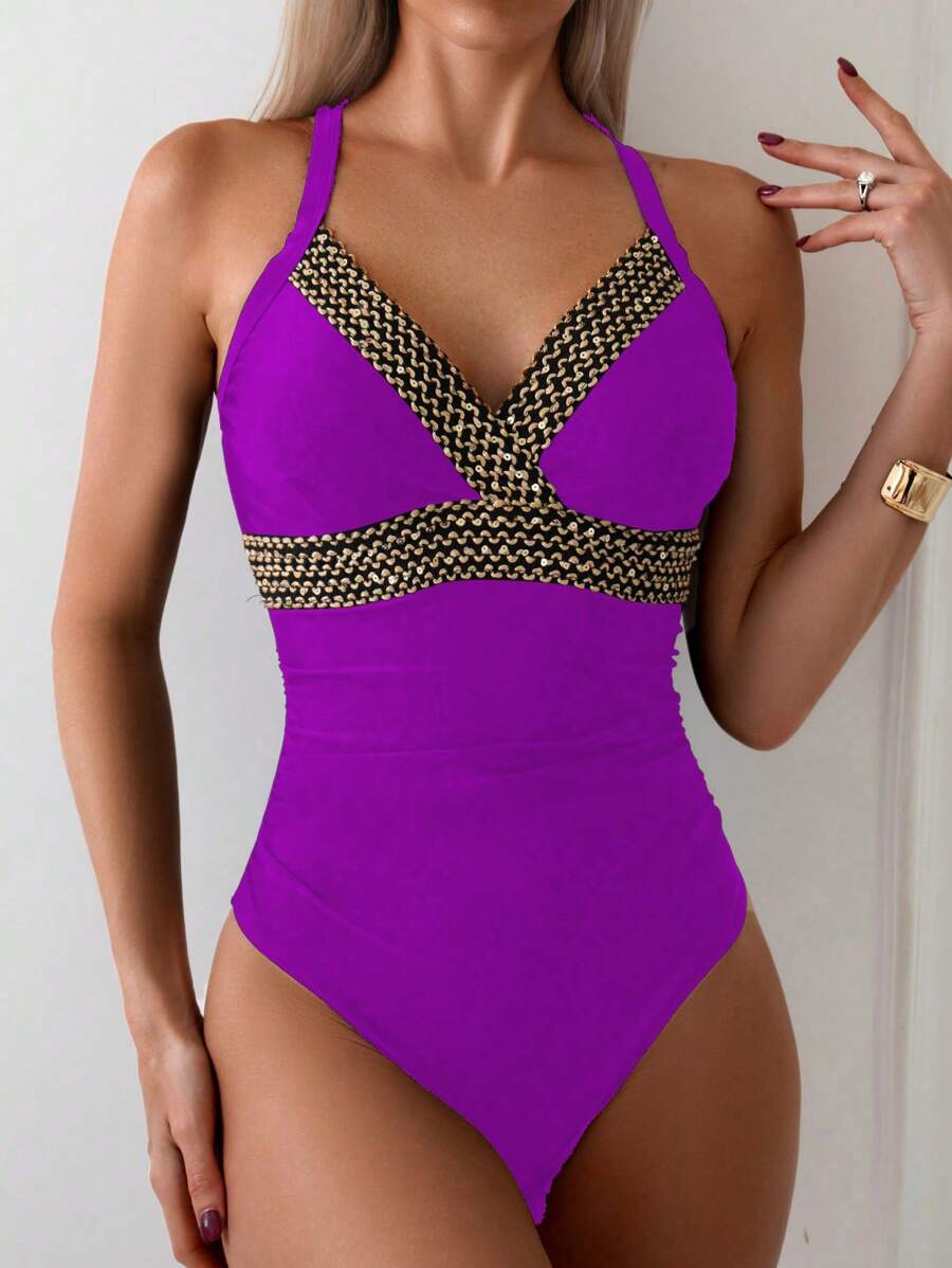 Maiô Modelador Gold Detail Prestige