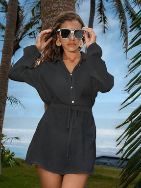 Saída de Praia Camisa Brisa Serena