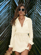 Saída de Praia Camisa Brisa Serena