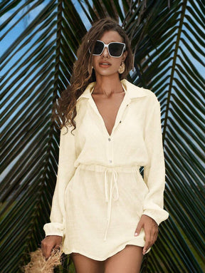 Saída de Praia Camisa Brisa Serena