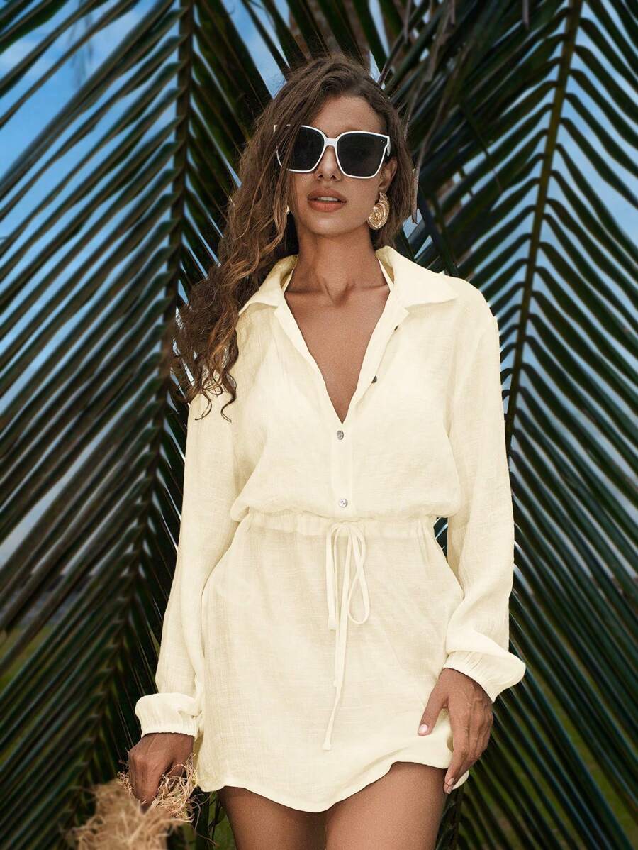 Saída de Praia Camisa Brisa Serena