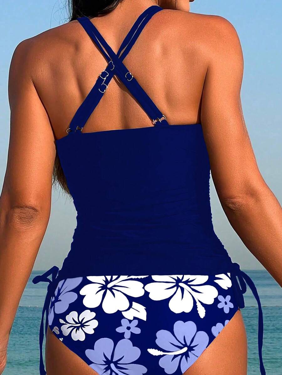 Biquíni Tankini Floral Pacífico