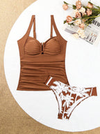 Biquíni Tankini Palm Chic
