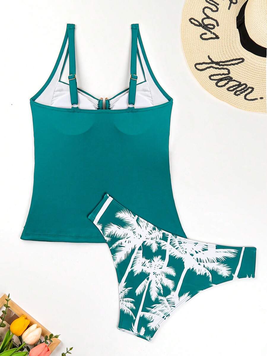 Biquíni Tankini Palm Chic