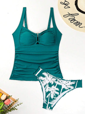 Biquíni Tankini Palm Chic