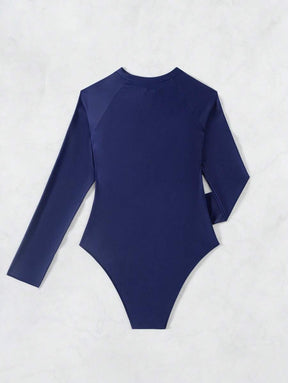 Maiô UV Performance Zíper Longo