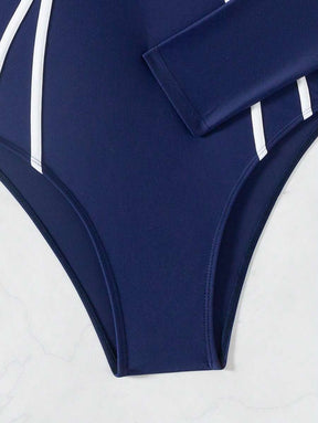 Maiô UV Performance Zíper Longo