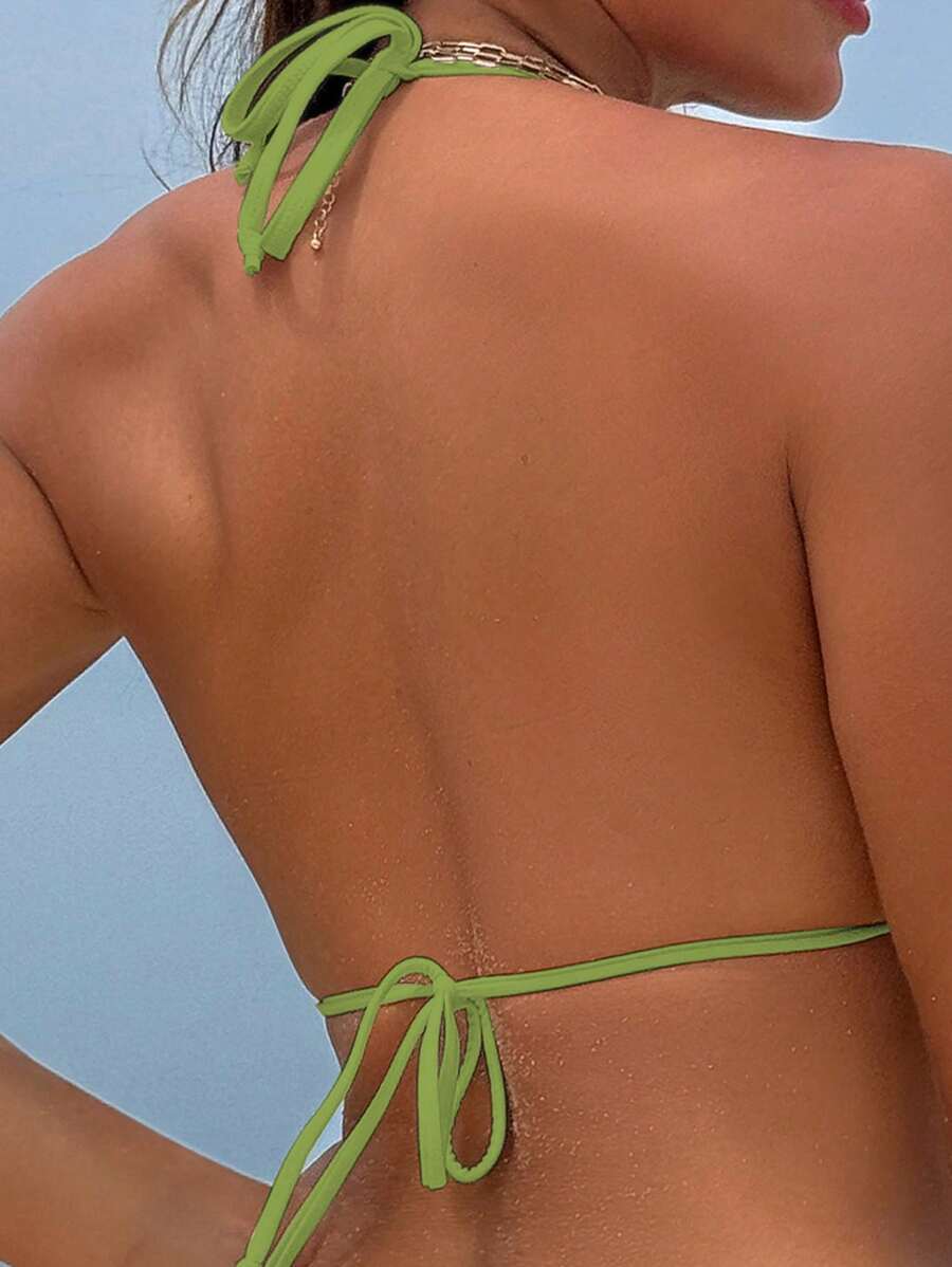 Biquíni Artesanal Crochê Solar