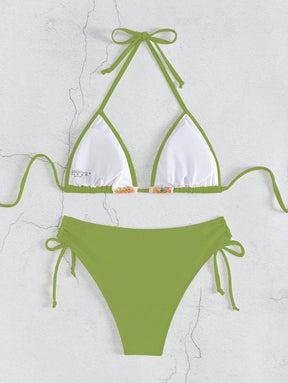 Biquíni Artesanal Crochê Solar