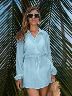 Saída de Praia Camisa Brisa Serena