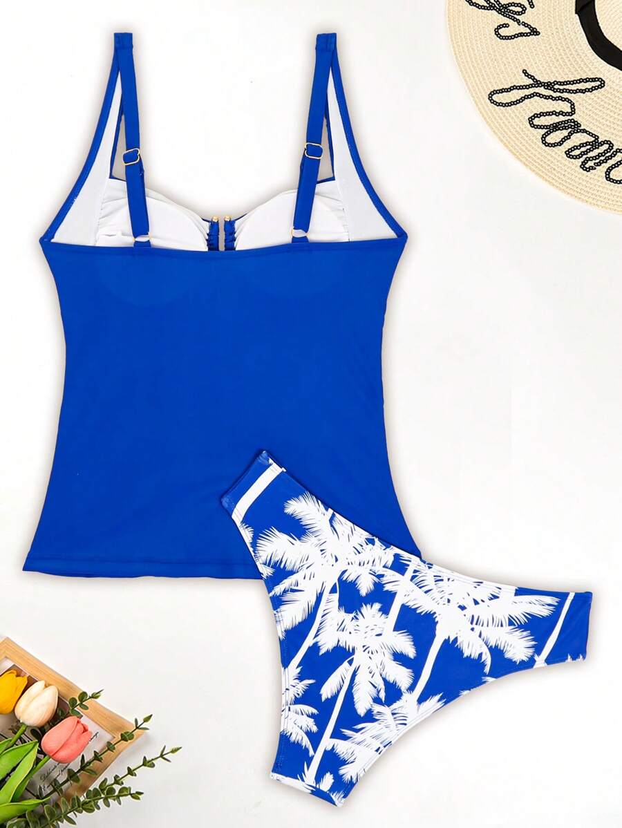 Biquíni Tankini Palm Chic