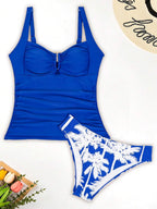 Biquíni Tankini Palm Chic