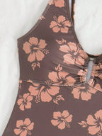 Tankini Bralette Tropical Café Cheeky