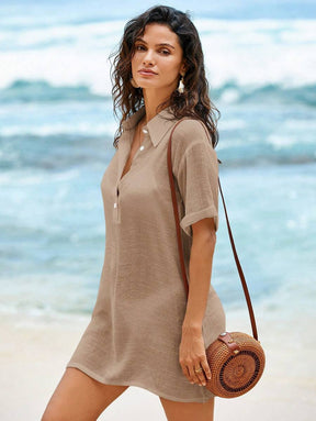 Saída de Praia Camisa Breeze Natural