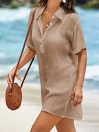 Saída de Praia Camisa Breeze Natural