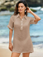 Saída de Praia Camisa Breeze Natural