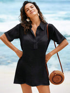 Saída de Praia Camisa Breeze Natural