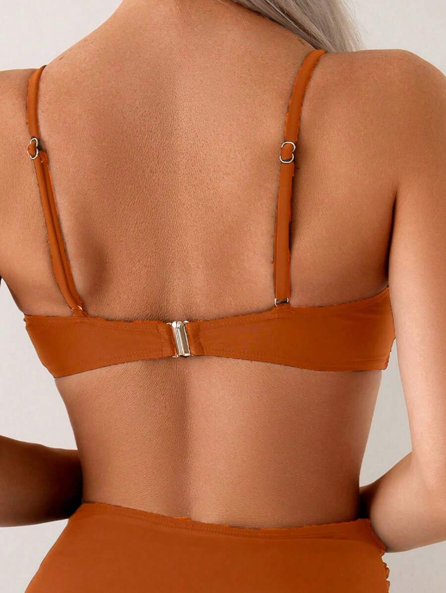 Biquíni Luxo Concha Dourada