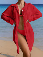 Saída de Praia Camisa Brisa Serena