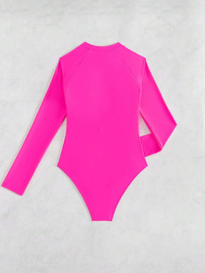 Maiô UV Performance Zíper Longo